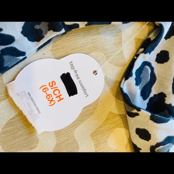 NWT- Wonder Nation Animal Print Dress S6X NWT - Picture 2 of 4